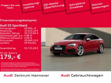 Audi Leasingangebot: Audi S5 Sportback 3.0 TDI quattro Matrix LED Kamera N
