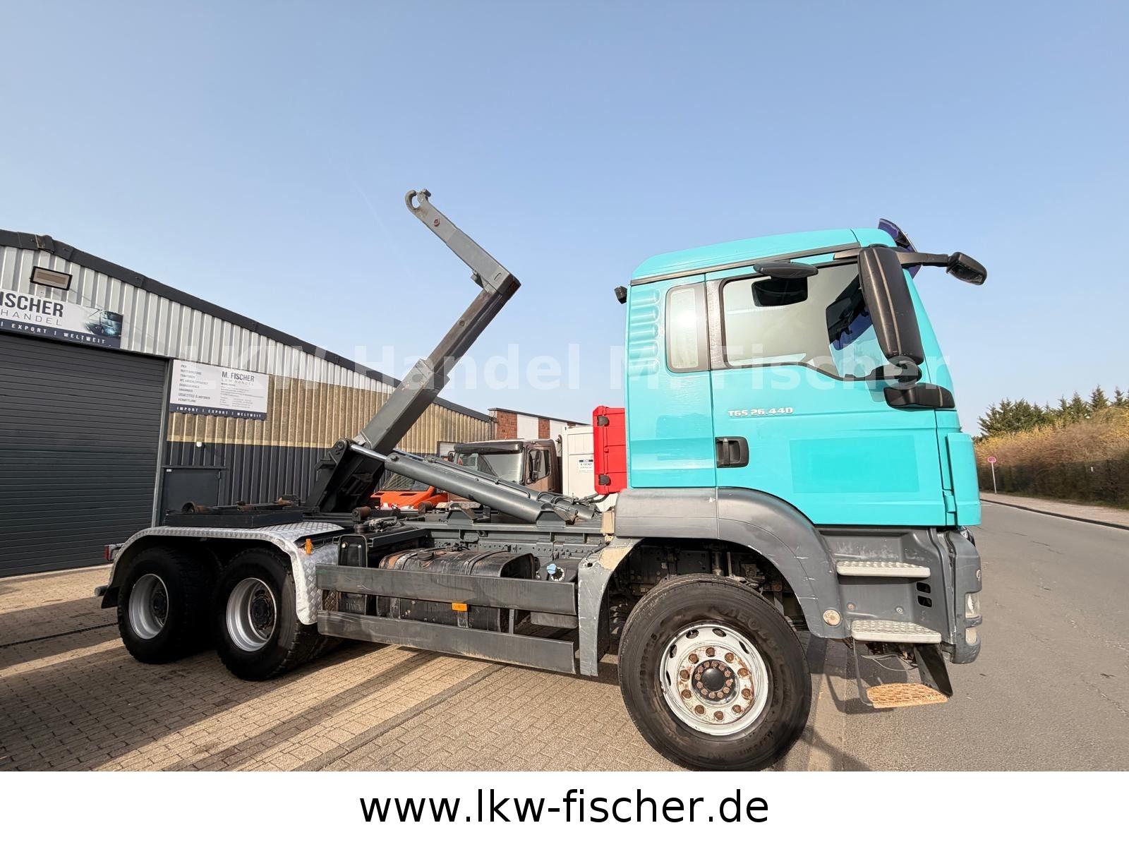 MAN TGS 26.440 6x4  Euro 5 Blatt Blatt Schalter