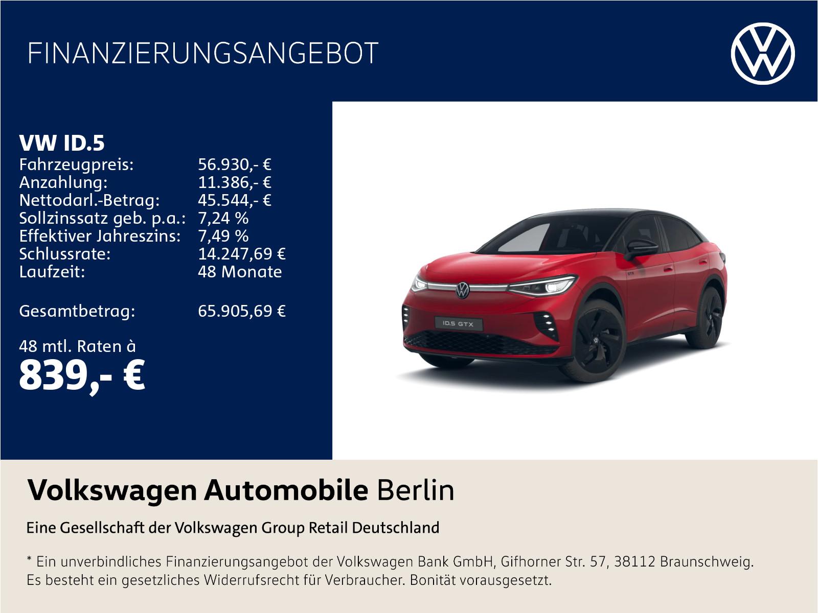 Volkswagen ID.5 GTX  4Motion