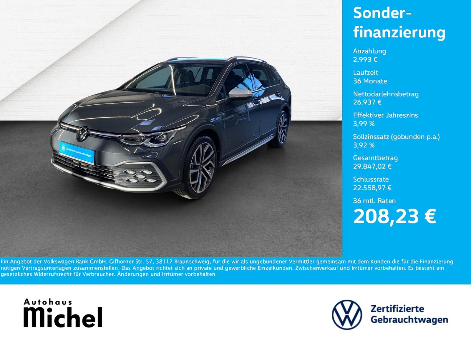 Volkswagen Golf 8 Variant TDI DSG 4M Alltrack IQ-Light DCC 