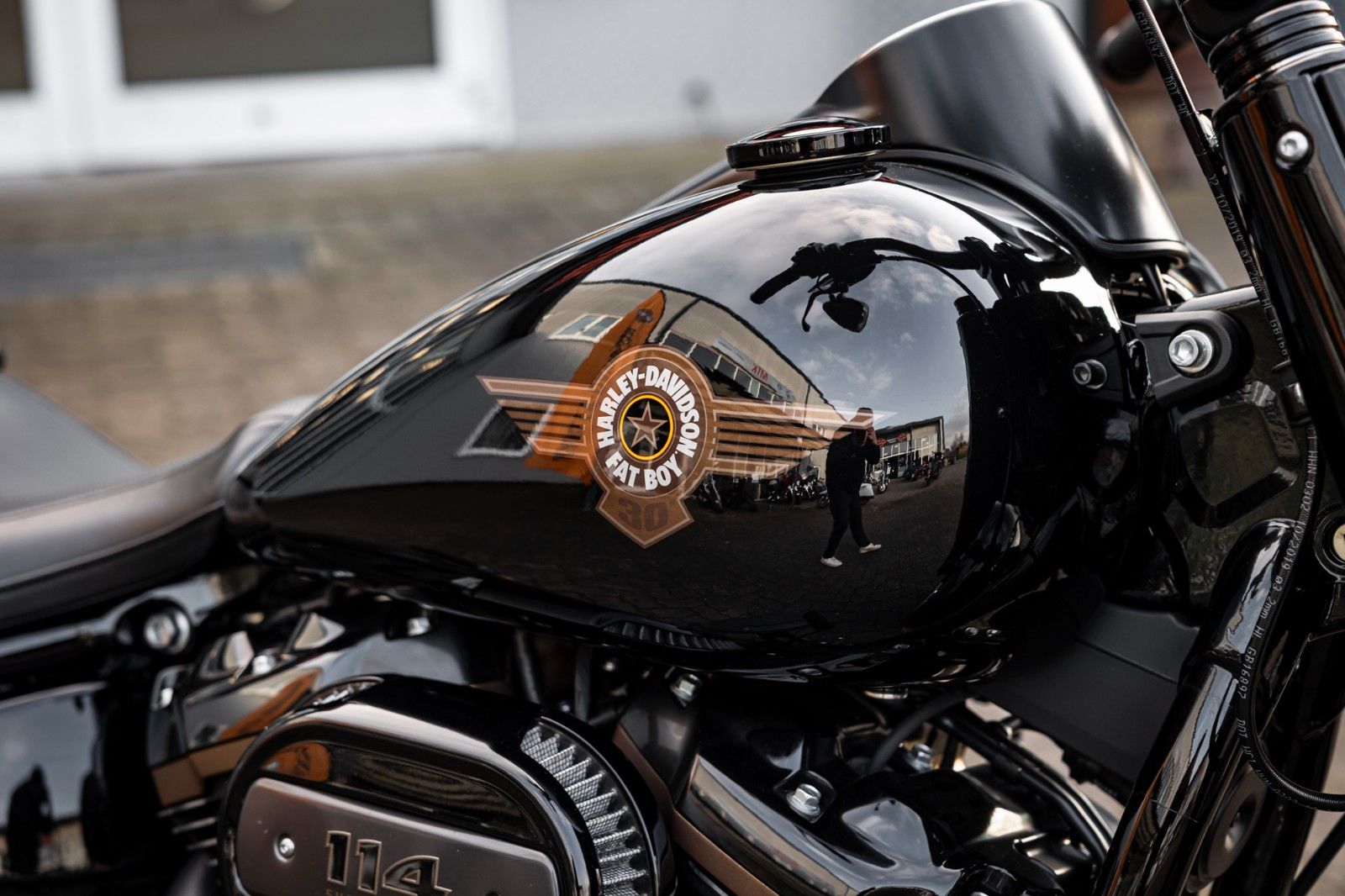 Fahrzeugabbildung Harley-Davidson Softail Fat Boy 30th Anniversary -Jekill & Hyde-