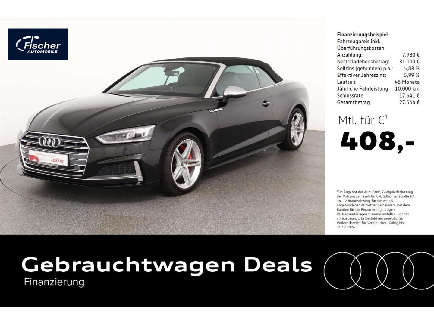 Audi S5 Cabriolet 3.0 TFSI quattro
