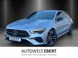 Mercedes-Benz CLA 220d SB 360° Night DISTRO KeyGo AHK el.Heck. - silberne Mercedes-Benz CLA 220 Shooting Brake