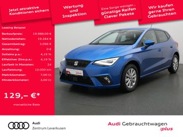 Seat Leasingangebot: Seat Ibiza Style NAVI VIRT ACC KAM CARPLAY SHZ LED