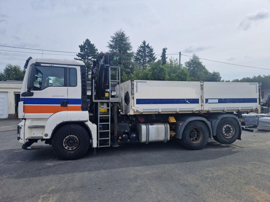MAN TG-S 26.400 6x2-2 BL 3-Achs Kipper Kran +Funk+Gr