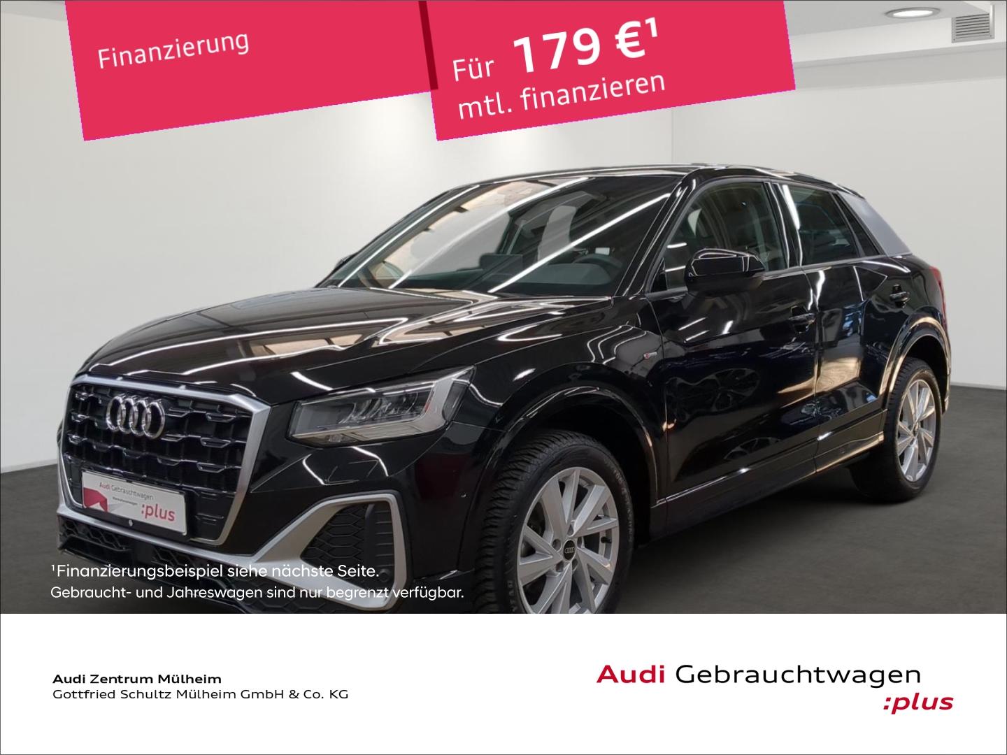 Audi Q2 35 TFSI S line LED Rückfahrkamera virtual Led