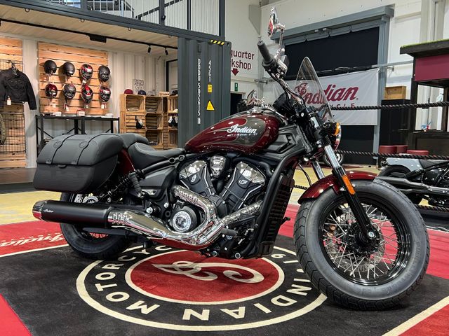 Indian Super Scout Limited+Tec Koffer/Scheibe/Soziussit