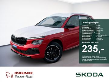 Skoda Leasingangebot: Skoda Kamiq Monte Carlo 1.5TSI LED.NAV.DSG.ASSIST.PANO