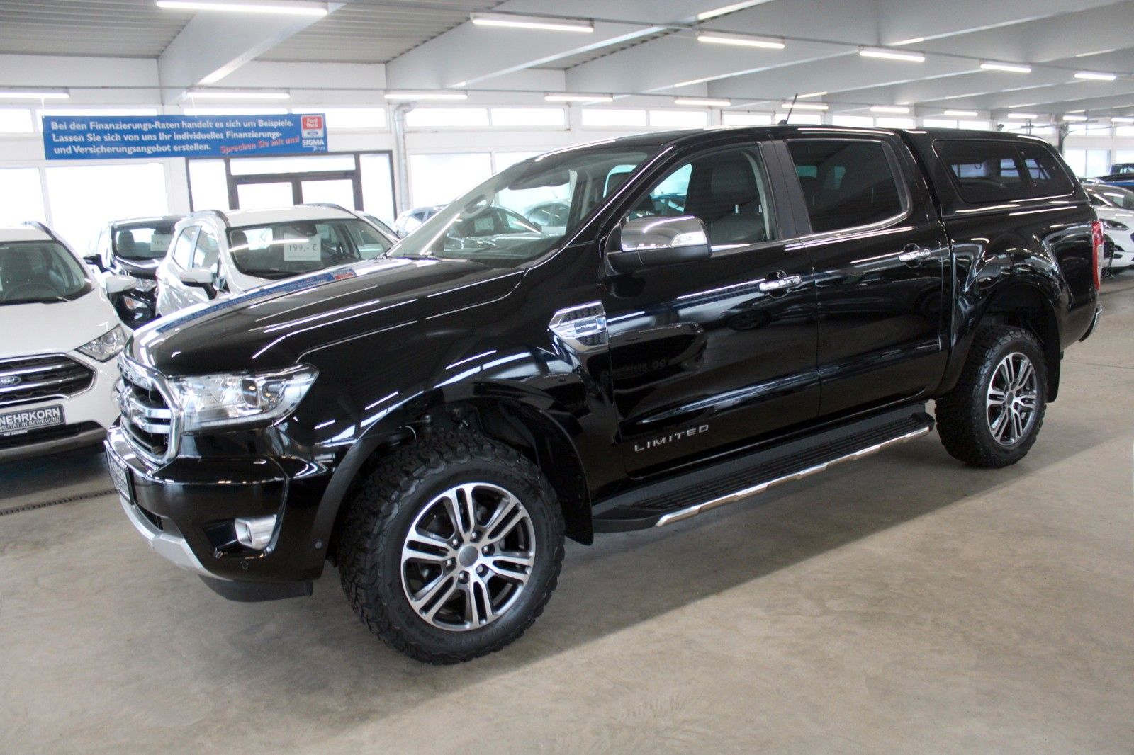 Fahrzeugabbildung Ford Ranger Limited Aut. LED AHK STDHZ HARDTOP uvm.