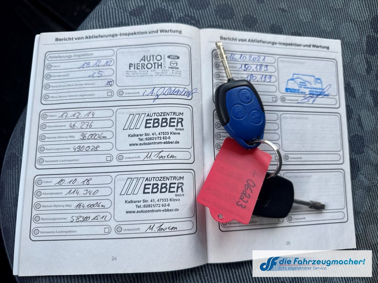 Fahrzeugabbildung Ford Transit Kombi FT 300 L 2.2 TDCI DPF Tel.-Vorb. P