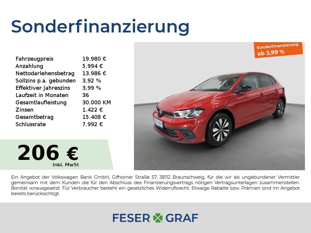 Polo Goal 1.0 TSI LED Navi ACC SHZ