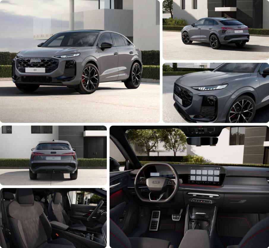 Audi Q3 2.0 TDI Sportback quattro /OLED/Pano/Tech pro