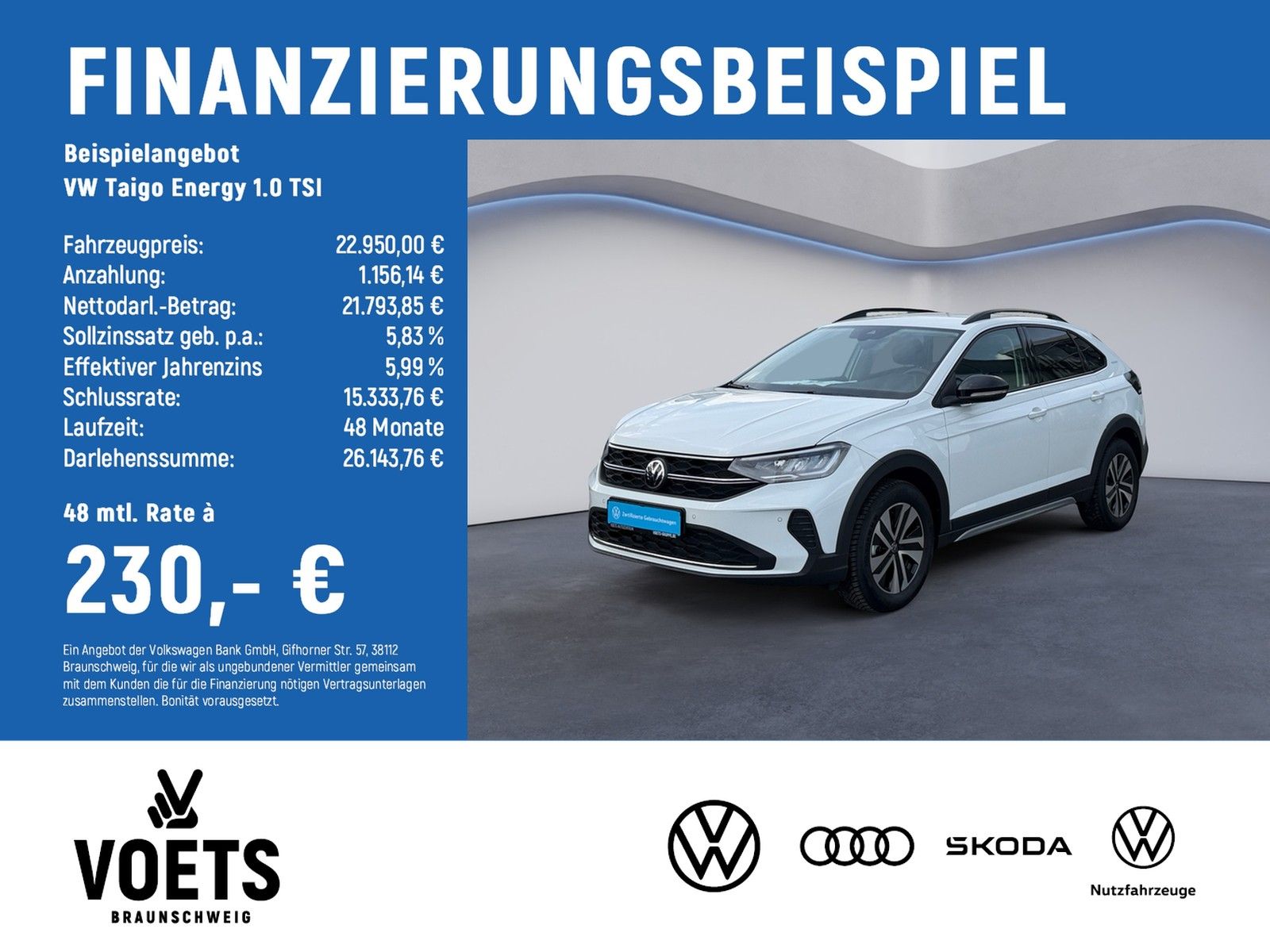 Volkswagen Taigo Energy 1.0 TSI TRAVELASSIST+FRONTASSIST