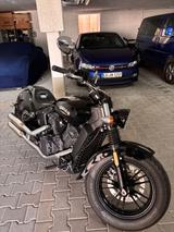 Indian Scout Sixty Schwarz mit Miller Auspuff - INDIAN SCOUT SIXTY