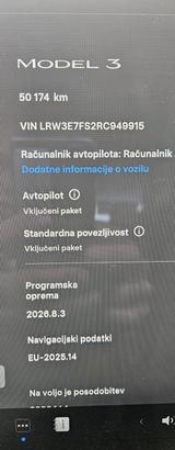 Tesla Model 3 RWD Highland 2023 (EU)  - Tesla Model 3: Highland
