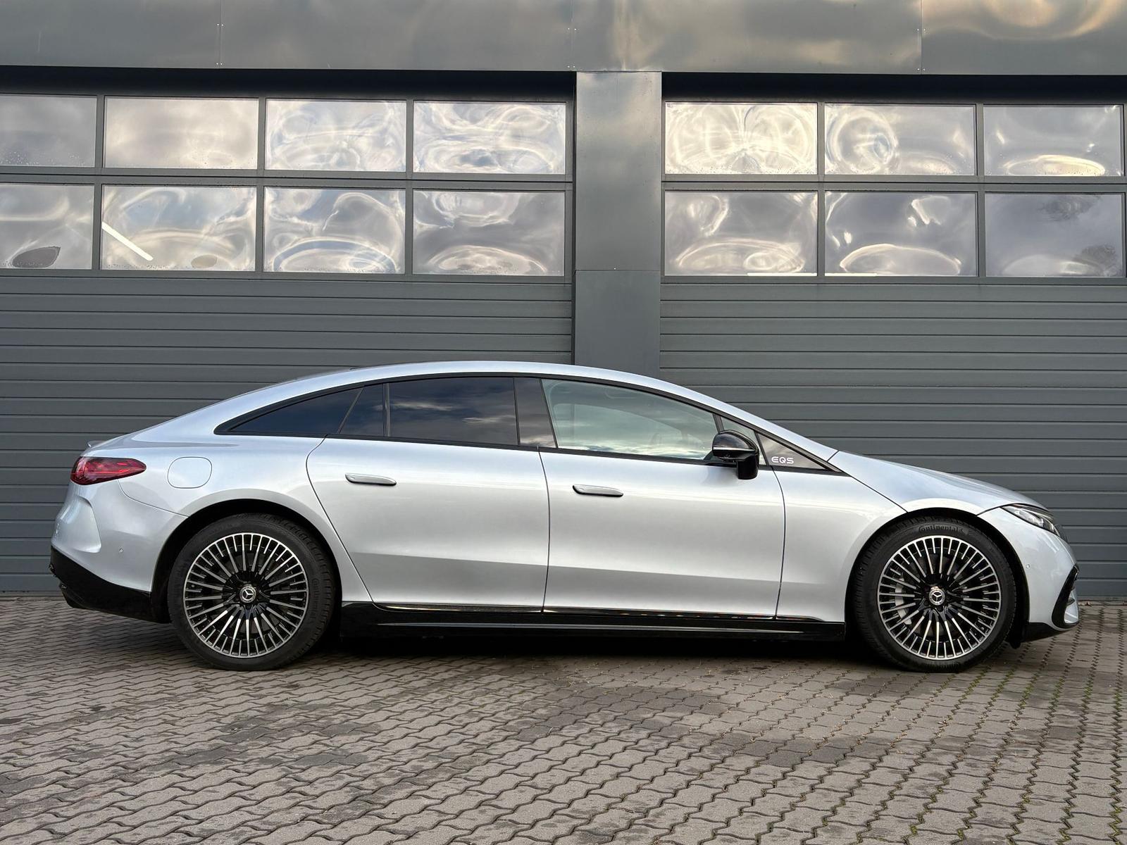 MERCEDES-BENZ EQS 450+ AMG 333ch - BURMESTER 3D - HUD - CAMÉRA 360° - TOIT PANORAMIQUE - JANTES AMG 21"