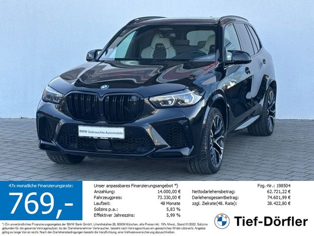 BMW X5 M Comp V-MAX/Night/LASER/360/PANO/SOFT/A-SITZ