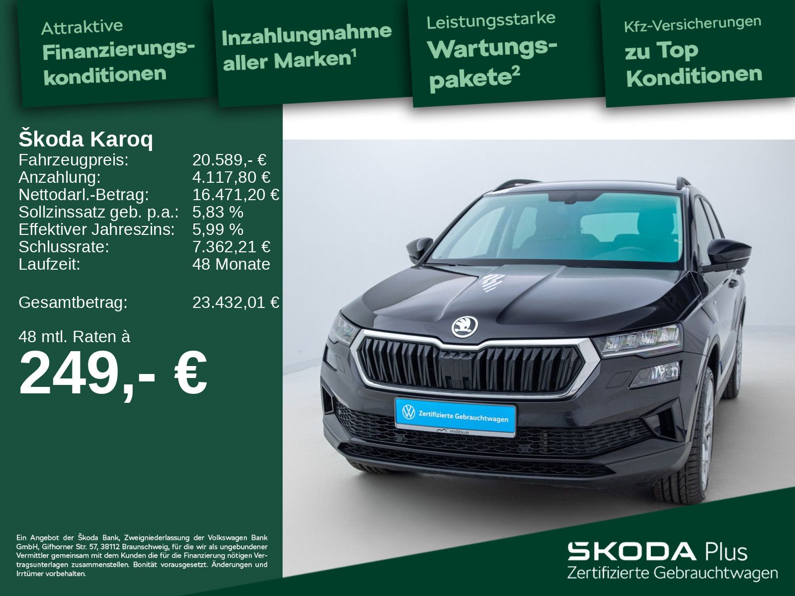 Skoda Karoq 1.5 TSI ACT Tour DSG*LED*AHK*RFK*APP*DAB imagem 2