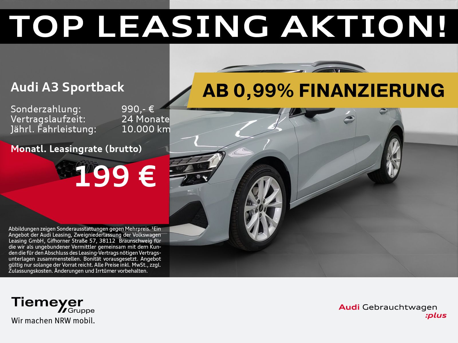 Audi A3 Sportback 30 TFSI LED NAVI KAMERA ACC SITZHZG