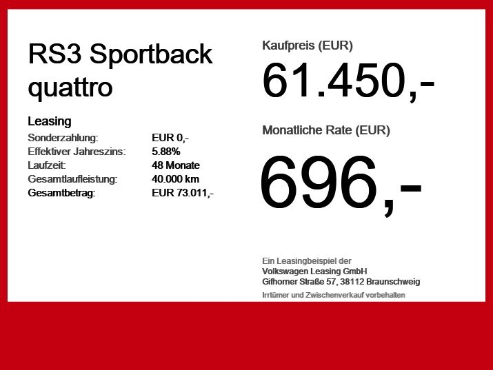 Audi RS3 - Bild 4