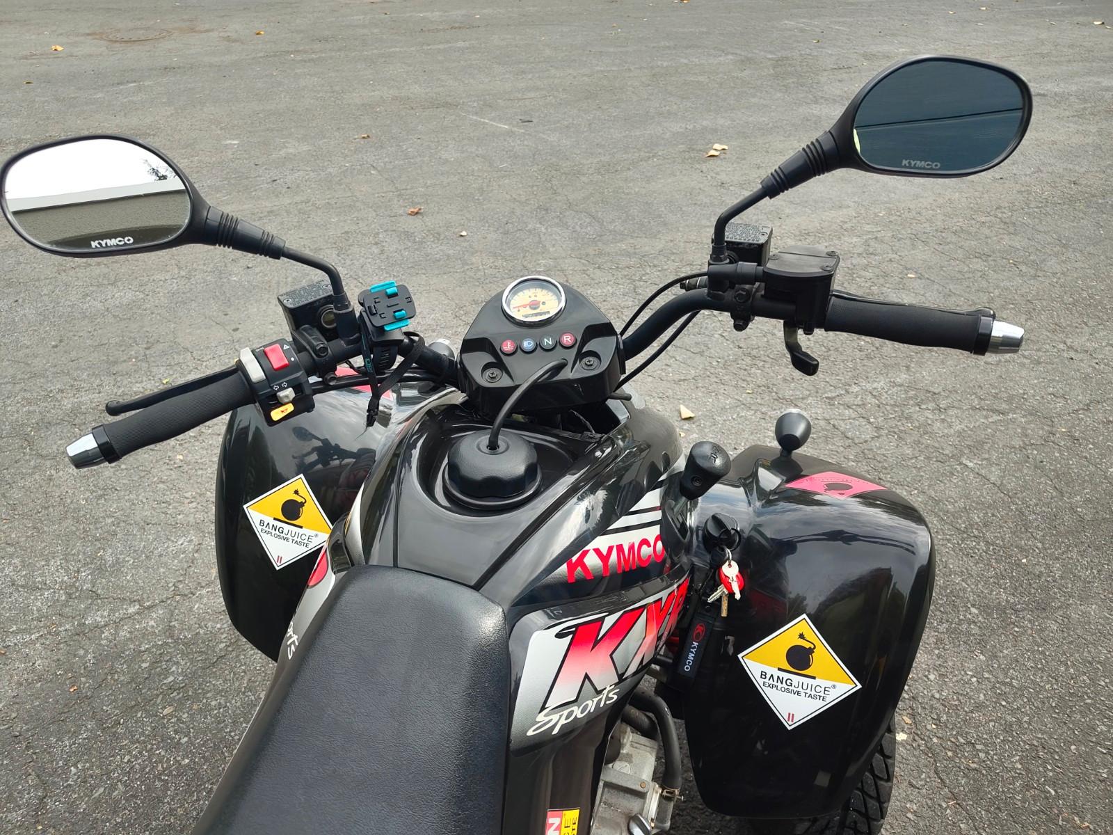 Kymco  2009 — engine 250 cm³, 16 HP (12kW)
