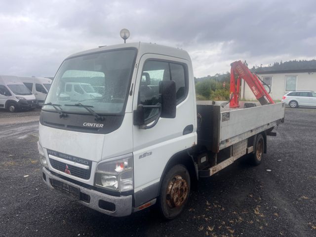 Mitsubishi Canter 5S13 Pritce Mit Kran Fassi Klima