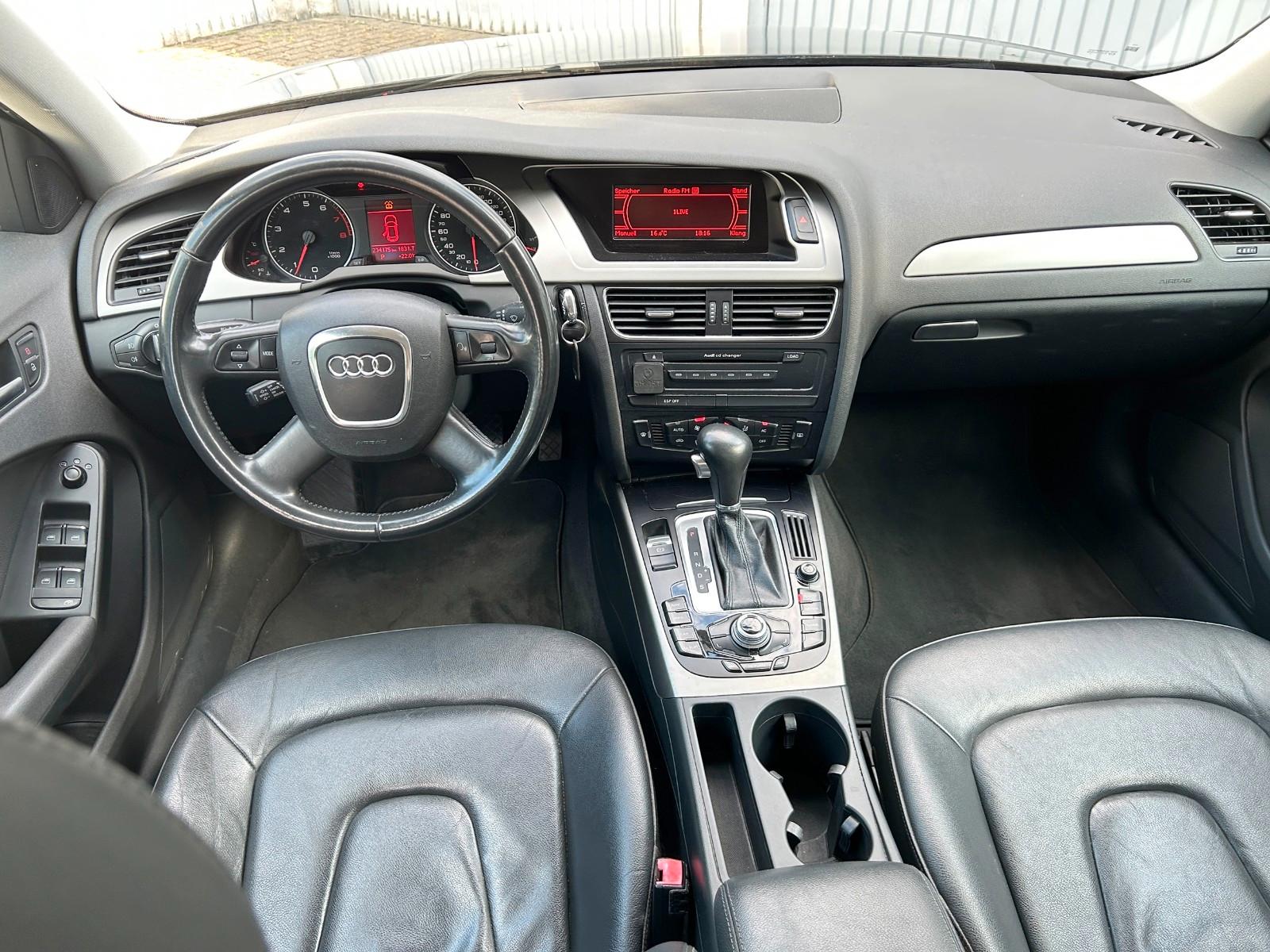 Audi A4 2009 — engine 1.984 cm³, 179 HP (132kW)