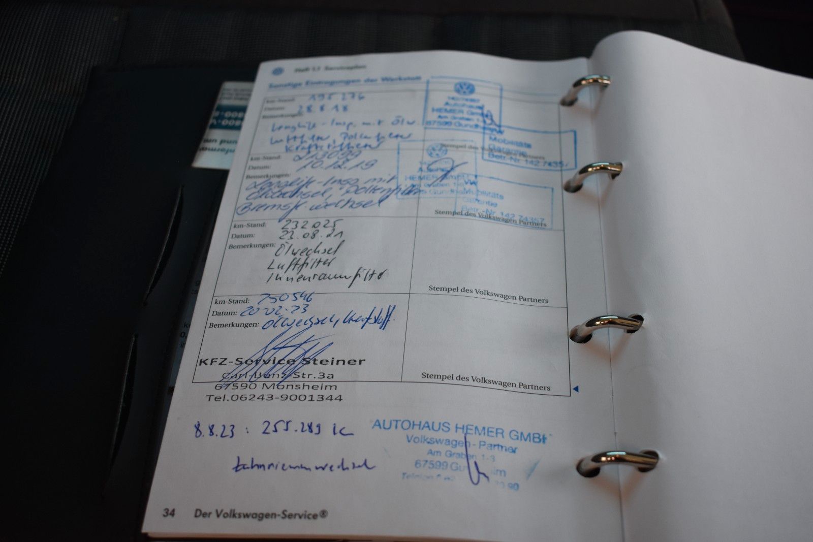 Fahrzeugabbildung Volkswagen Touran Goal
