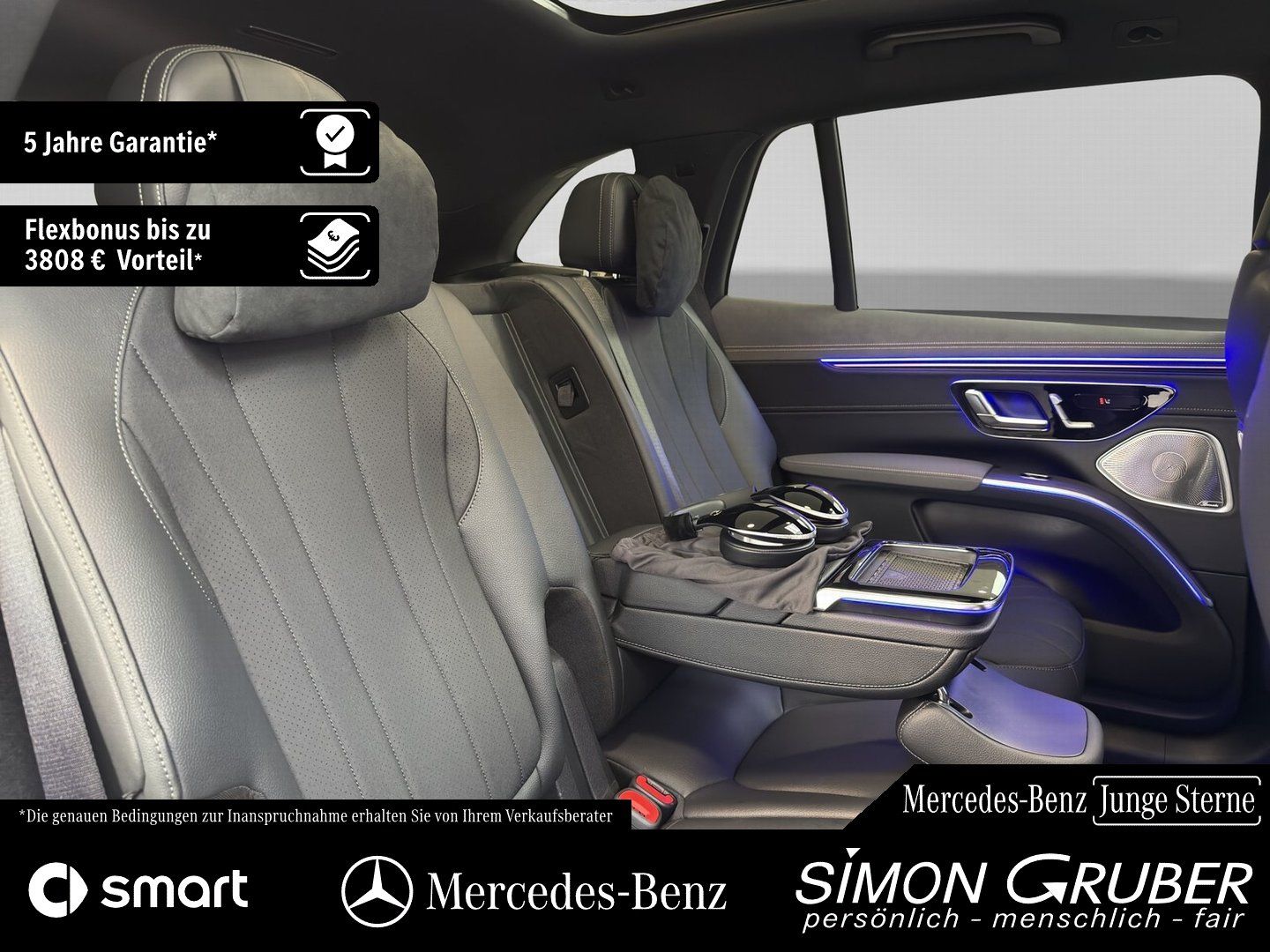 Fahrzeugabbildung Mercedes-Benz EQS 450 4M SUV Pano Hyper AHK Mod 2026 118kwh