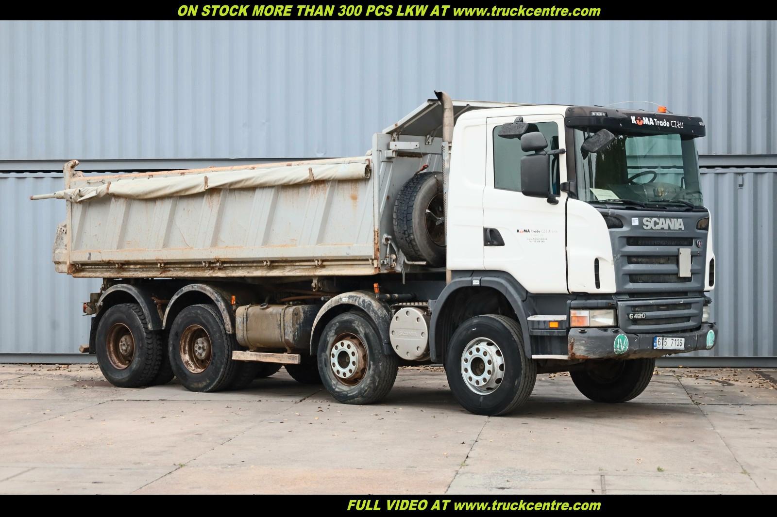 Scania G 420, 8x4, HARDOX F.X. MEILLER, 10 m3