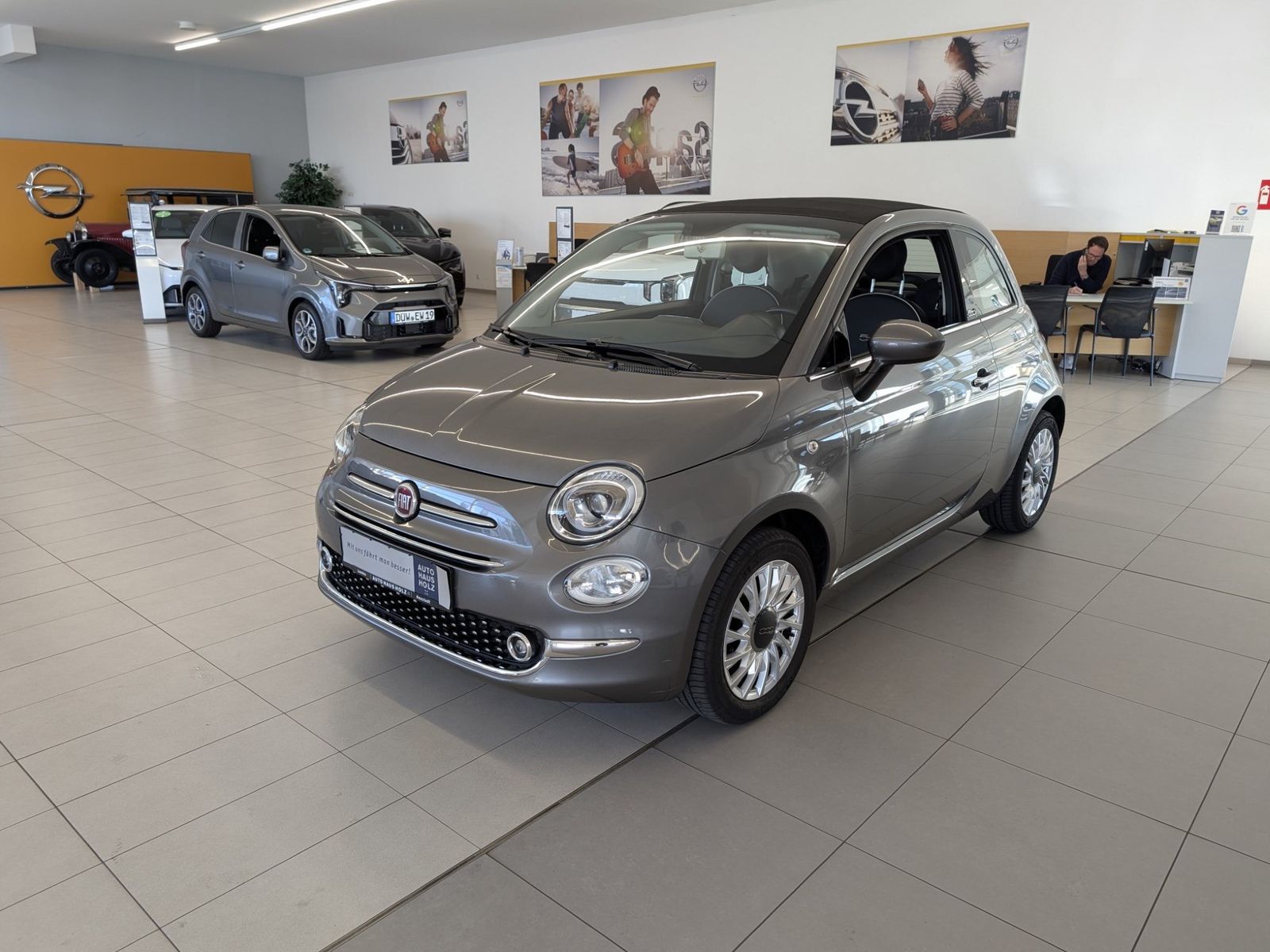 FIAT 500C  1.2 Lounge Cabrio Klima Bluetooth – Bild 5