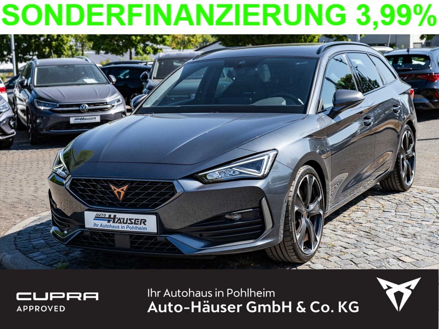 Cupra Leon Sportstourer VZ 2.0 TSI DSG REAR VIEW PDC P