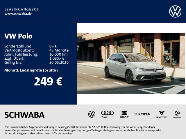 Volkswagen Polo R-Line 1.0l TSI DSG *MATRIX*ACC*PDC*SHZ*APP