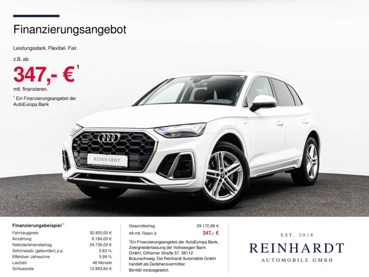 Audi Q5 40TFSi Q S LINE LED/ACC/PANO/AHK/SIDE/KAM.