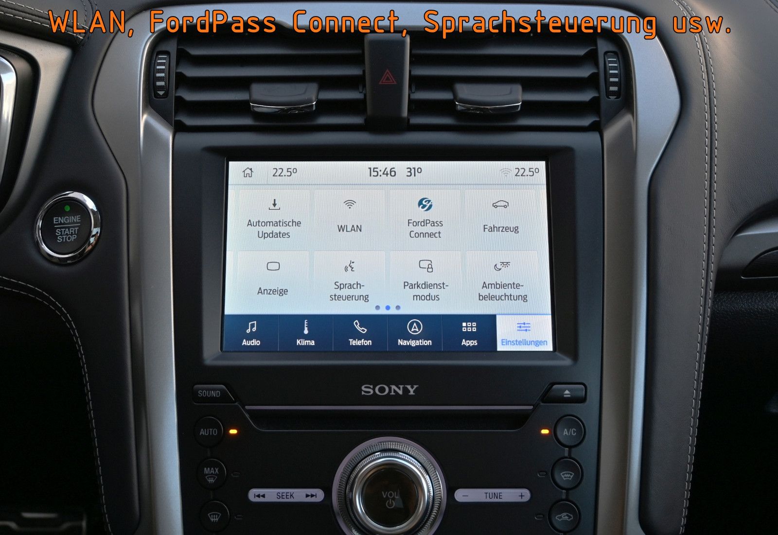 Fahrzeugabbildung Ford Mondeo 2.0 TDCi Vignale Turnier Allrad °ACC°AHK°