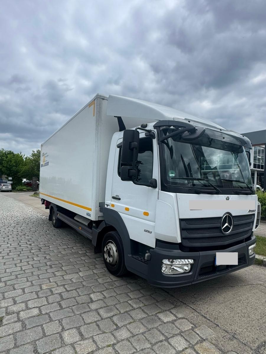 Mercedes-Benz Atego 818 Klima LBW 1-Hand Automat TÜV Feb 27