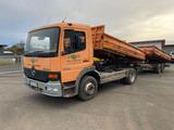 Mercedes-Benz 1323 Atego Kipper + Tandem Kipper Hänger - Tieflader Tandem