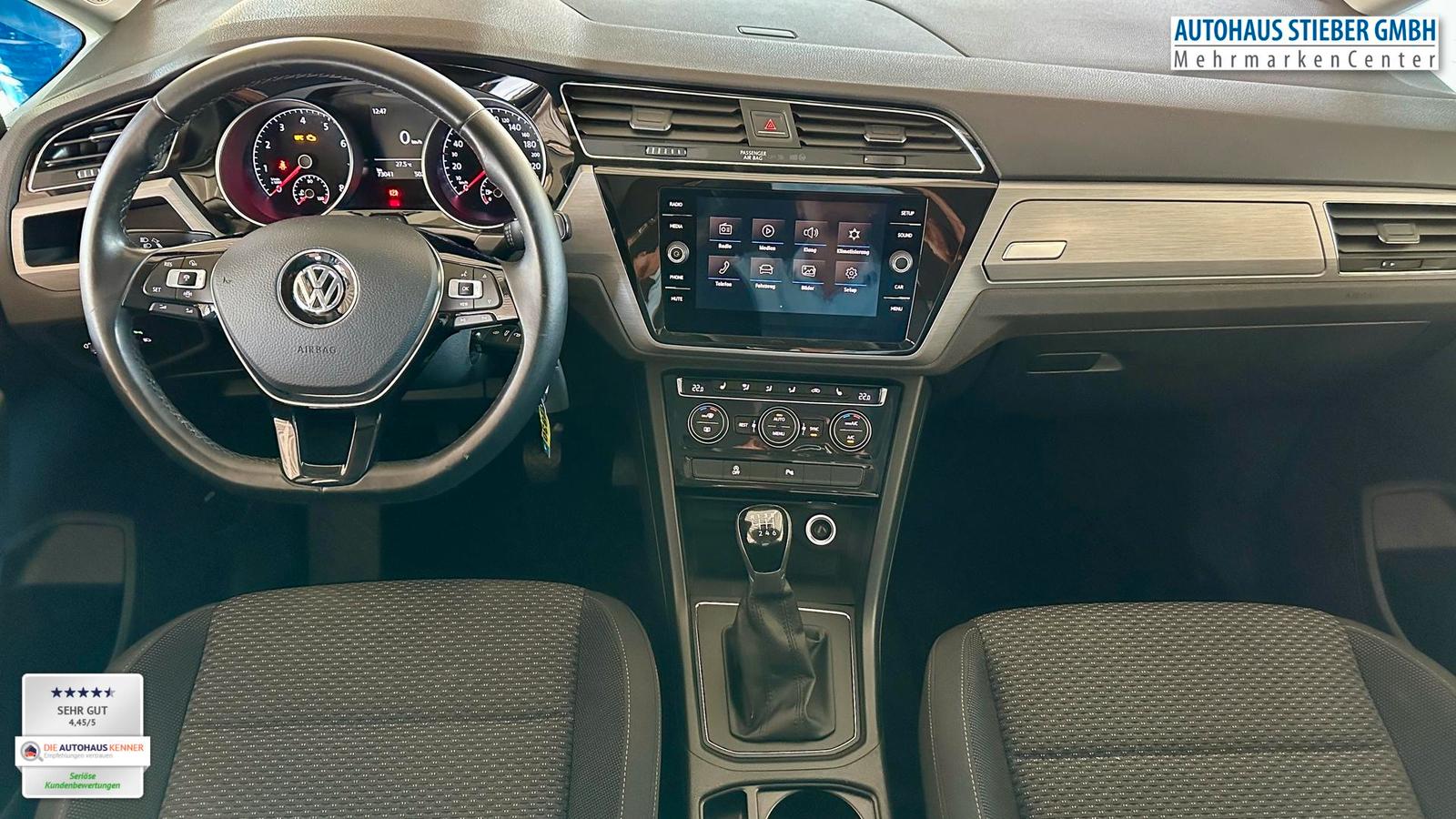 Volkswagen Touran 1.5 TSI Comfortline 7-Sitzer SHZ ACC E..., миниатюра 13