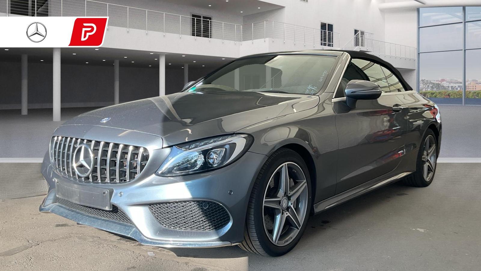 Mercedes-Benz Cabriolet C 200 Cabrio 9-Gtronic AMG-Line Blind-