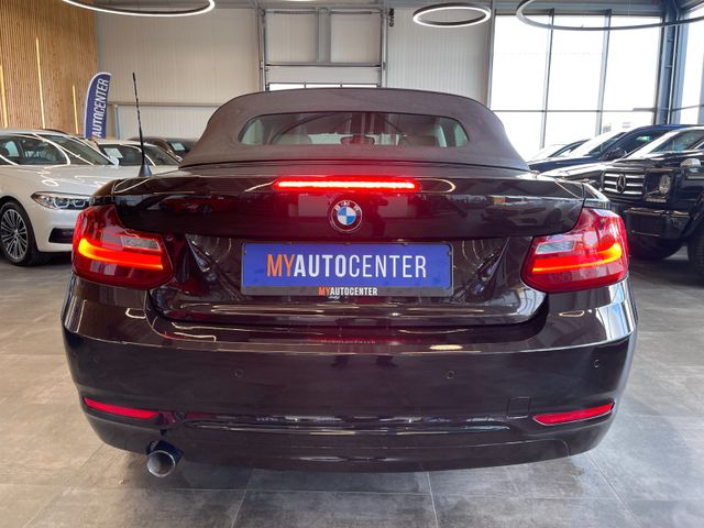 BMW 218 d Cabrio Sport Line *AHK*SHZ*Klima*Navi*