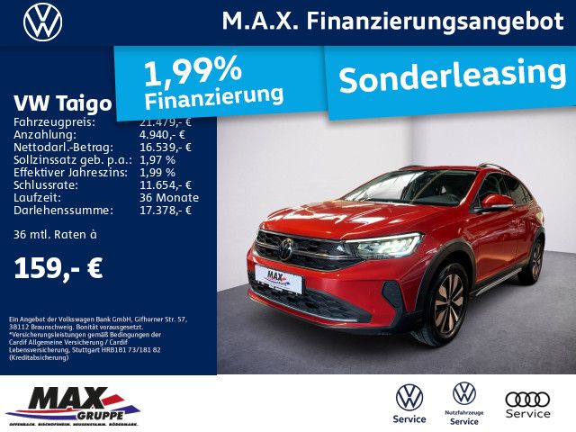 Taigo 1.0 TSI MOVE LED+KAMERA+APP+DCP+NAV+SITZHZ