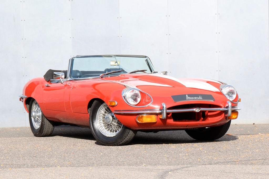 Jaguar E-Type Serie II Roadster komplett restauriert