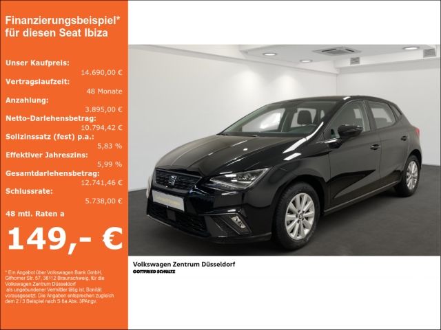 Seat Ibiza 1.0 TSI Style Navigation Einparkhilfe