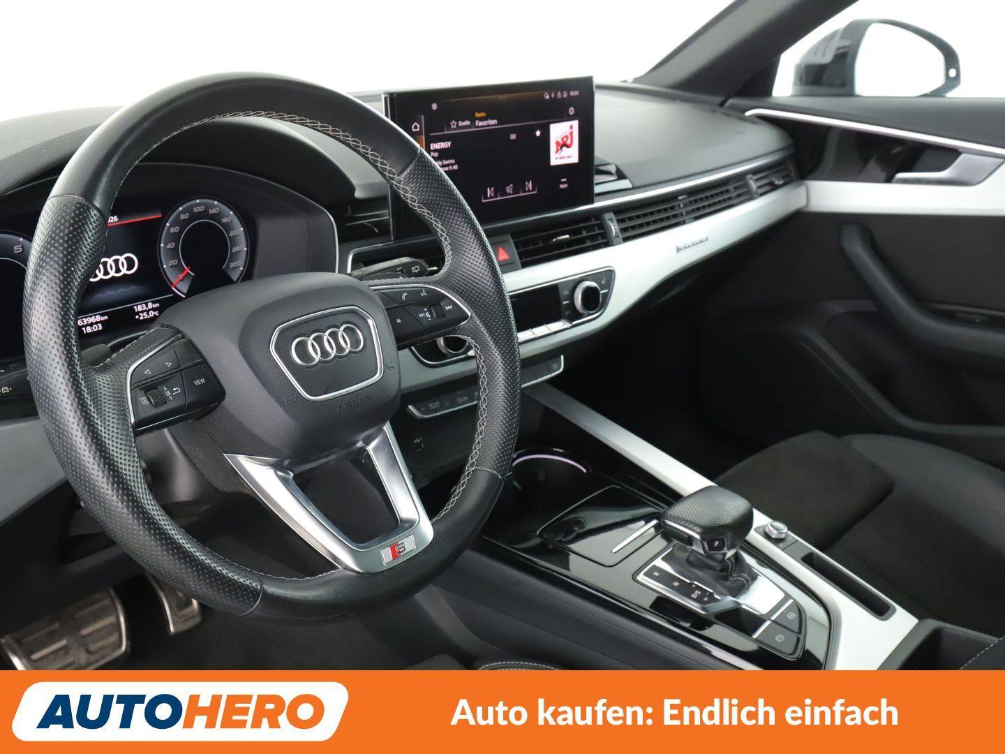 Audi A4 40 TFSI Mild-Hybrid quattro S line Aut.*NAVI*, миниатюра 10