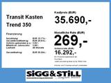 Ford Transit Kasten Trend 350 L3 AHK*SHZ*PDC*CAM*SYNC - Ford LKWs