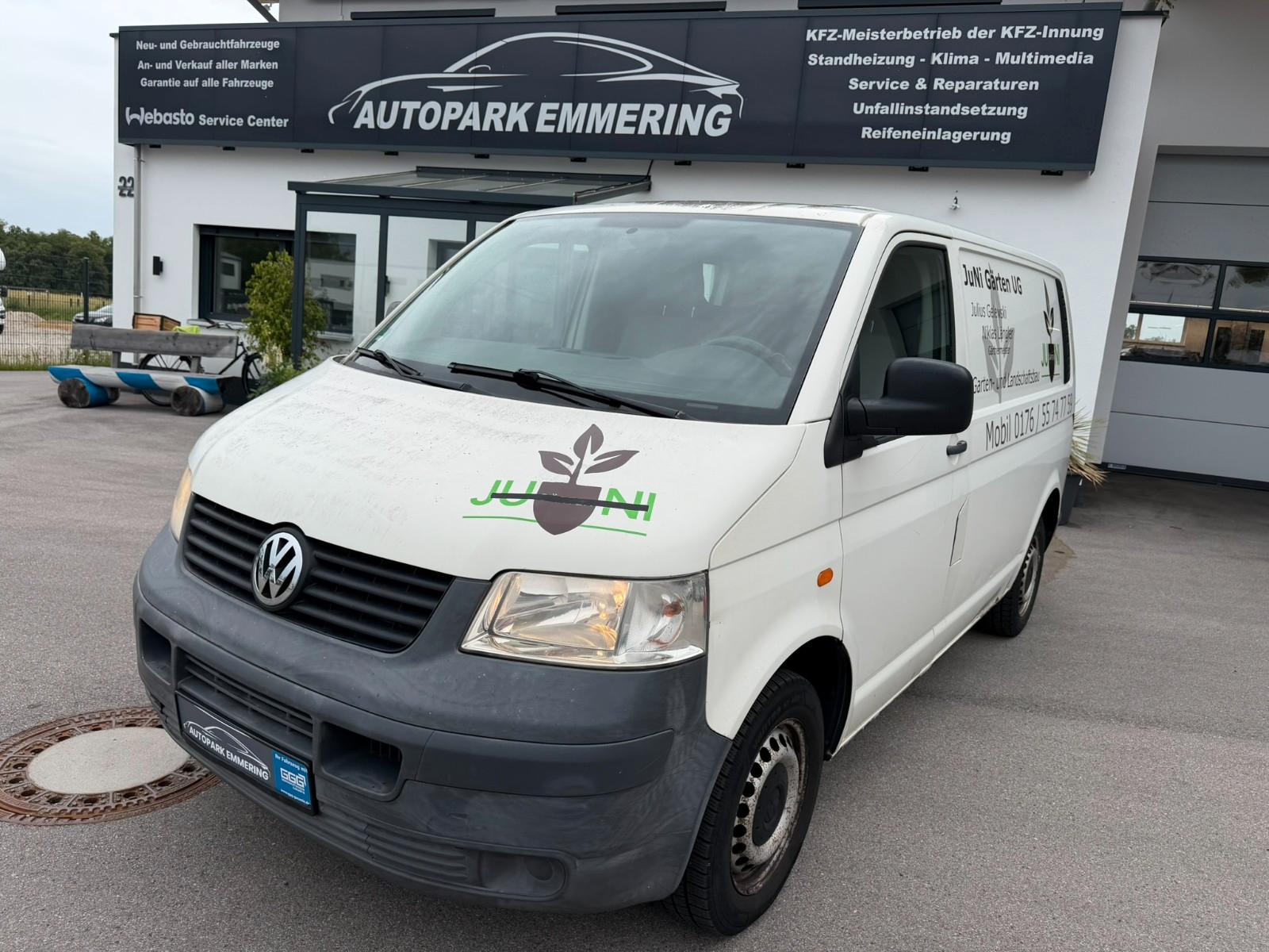 Volkswagen T5 Transporter Kasten 1,9 D 62KW 2Sitzer ZV AHK