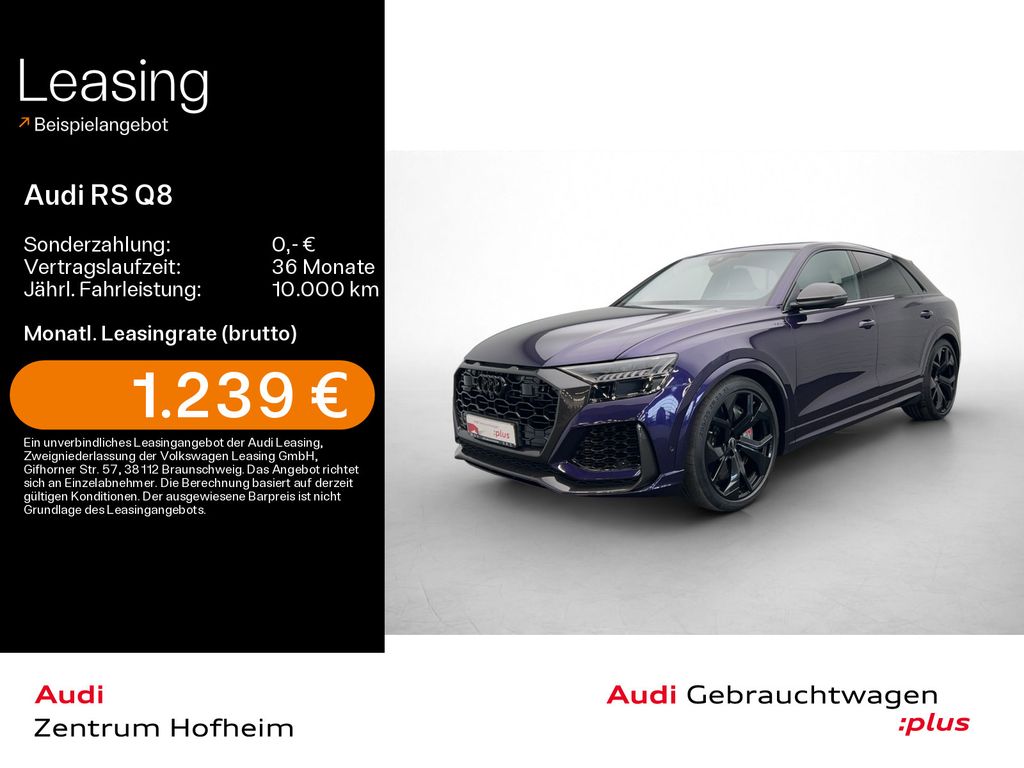 Audi RS Q8 *UPE191.117€*305km/h*Keramik*Pano*Carbon*H