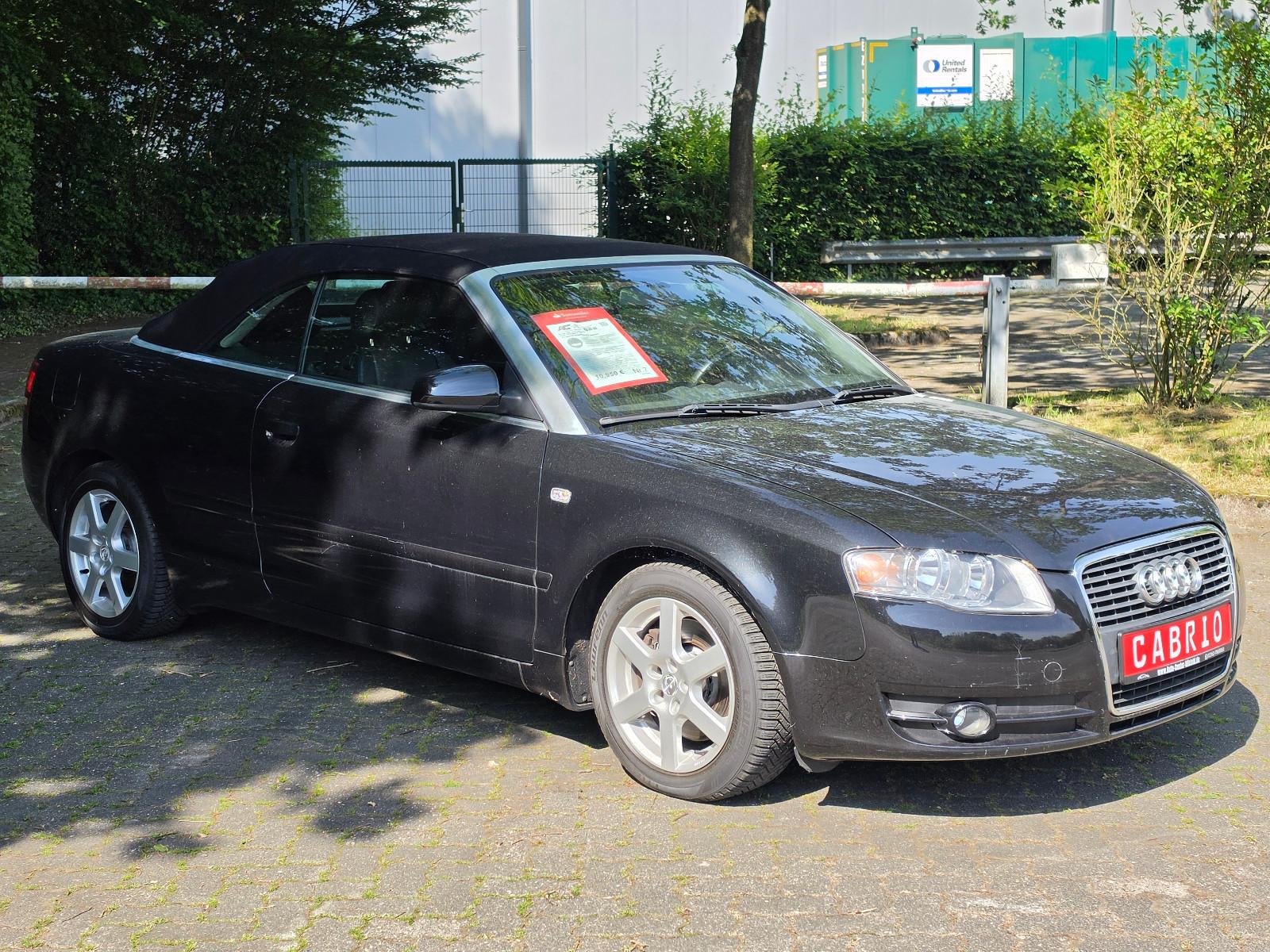 Audi A4 Cabrio 1.8 T*2.HD*Leder*Klimaut*Sitzh*Tempom*