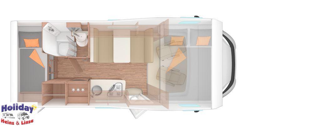 Weinsberg CaraHome 600 DKG TV-Paket, Care-Drive Paket