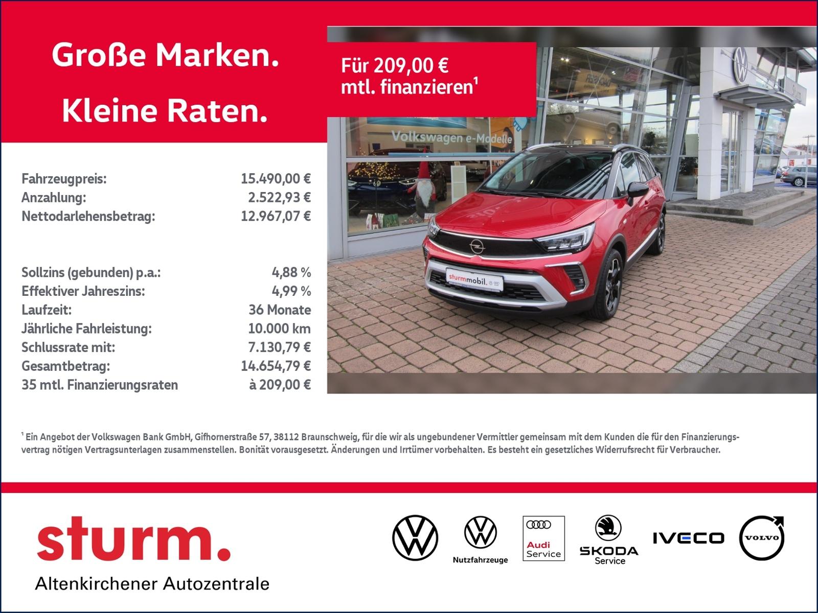 Opel Crossland (X)  Ultimate 1,5 D Automatik